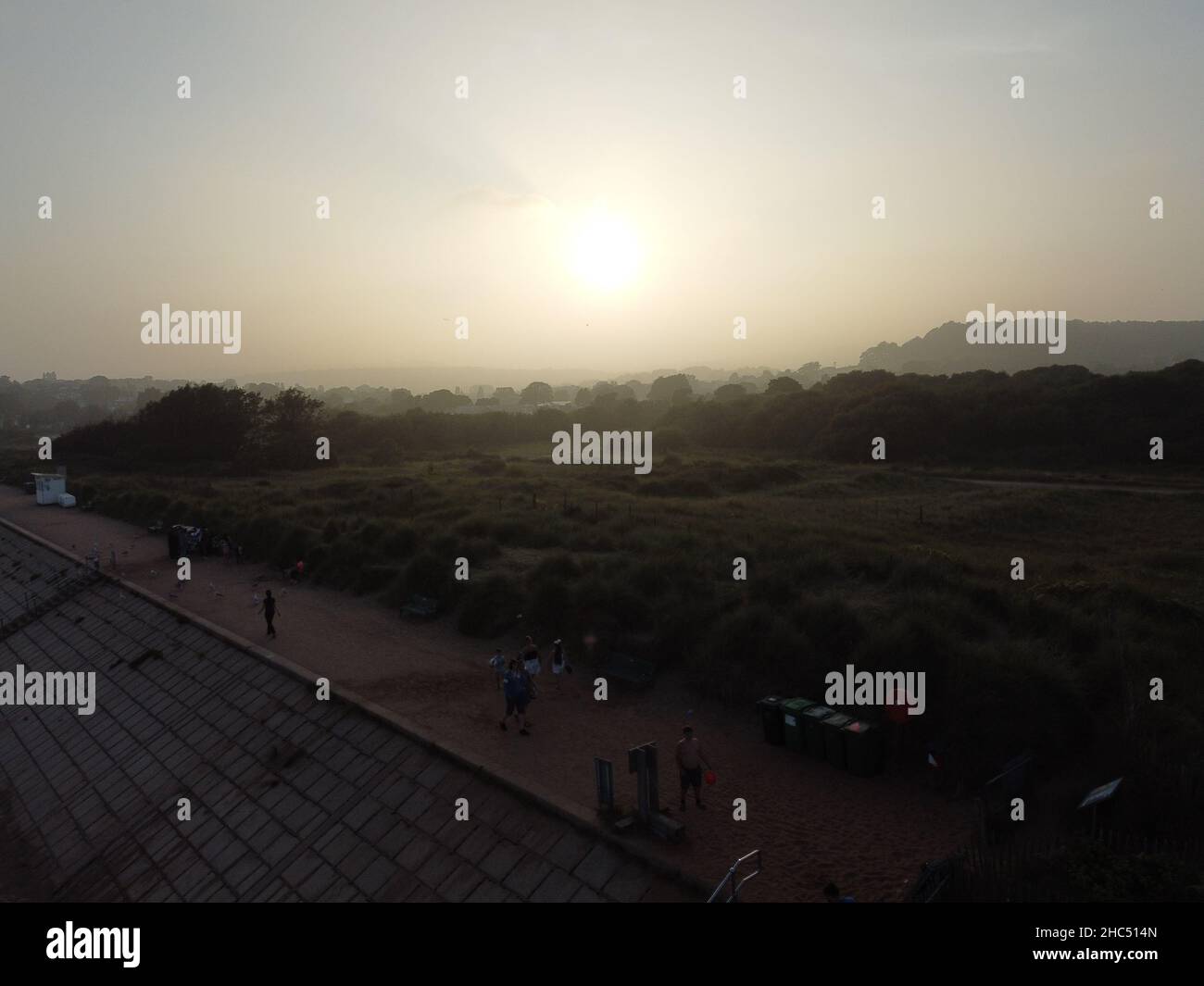 Une belle prise de vue de Dawlish à United Kindom pendant la journée Banque D'Images