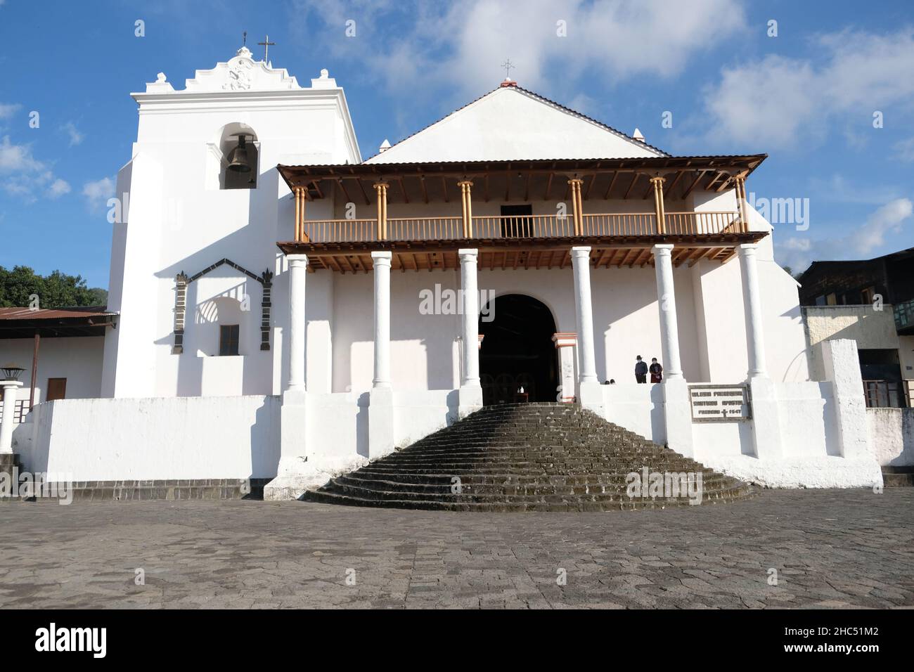 Église apostolique Saint-Jacques à Santiago, Guatemala Banque D'Images