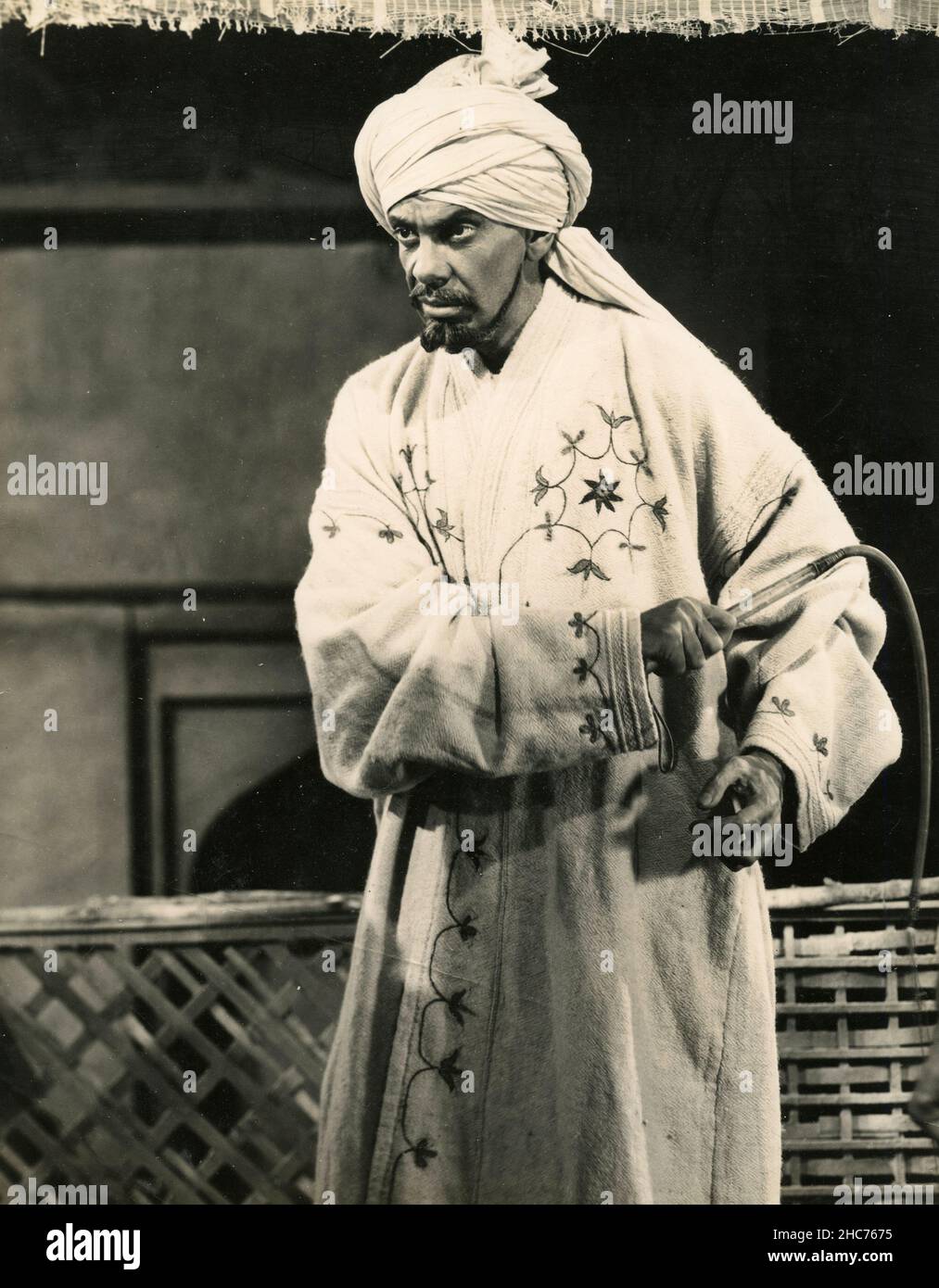 L'acteur canadien Raymond Massey dans le film The Drum, Royaume-Uni 1937 Banque D'Images