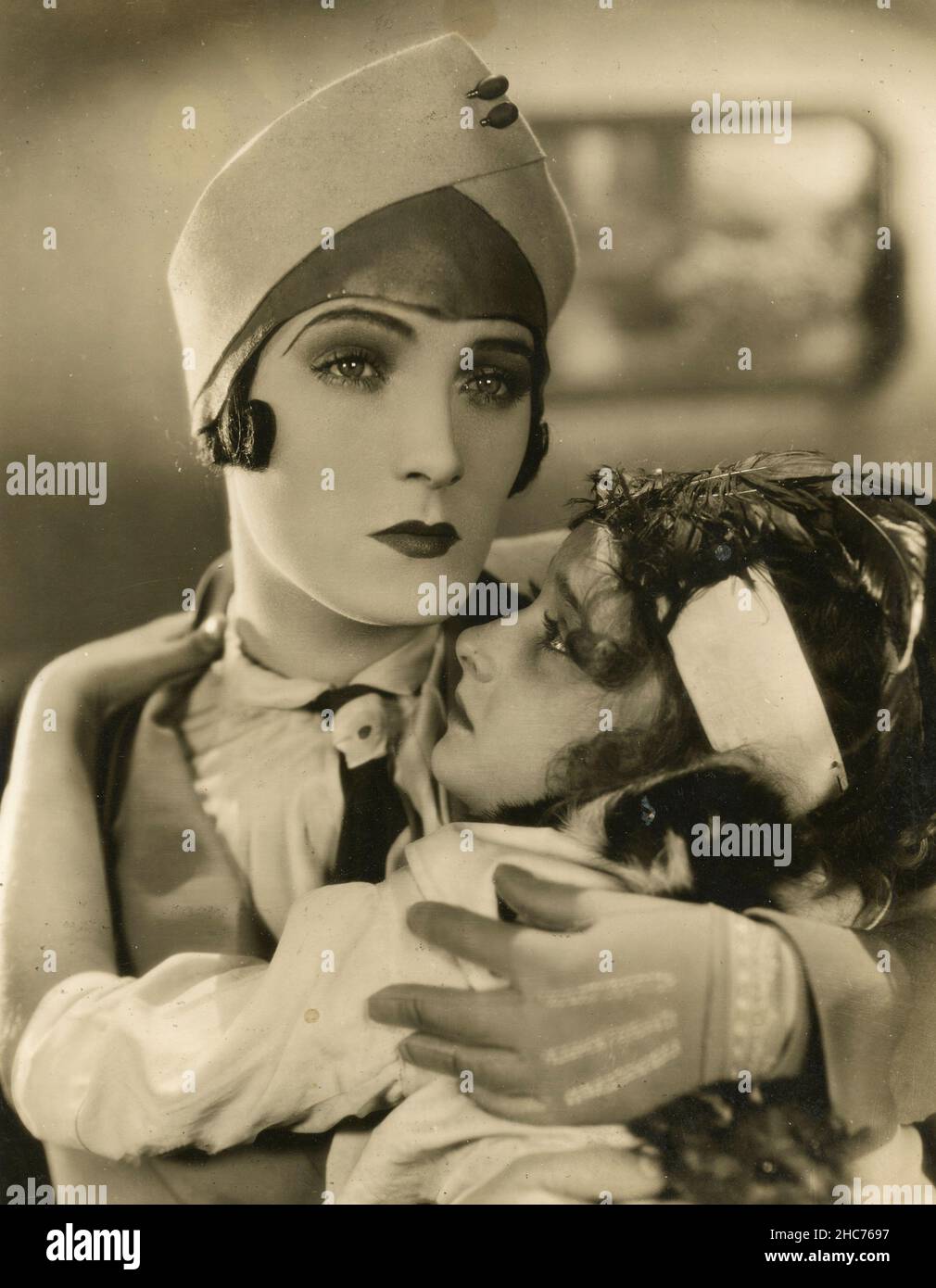 American Silent film actrice Pauline Starke dans le film femmes Love Diamonds, USA 1927 Banque D'Images