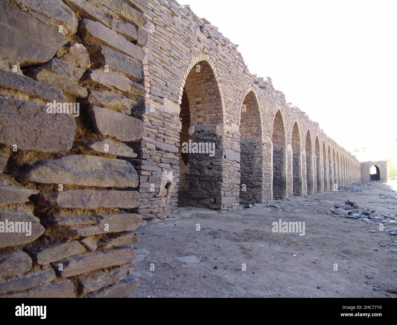 Village de pierre de Varkaneh à Hamedan, Iran Banque D'Images