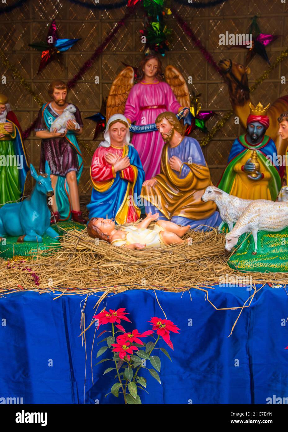 Images uniques du joyeux Noël 2021, j'ai pris cette image le 25 décembre 2021, de l'église Kakrail, Dhaka, Bangladesh Banque D'Images