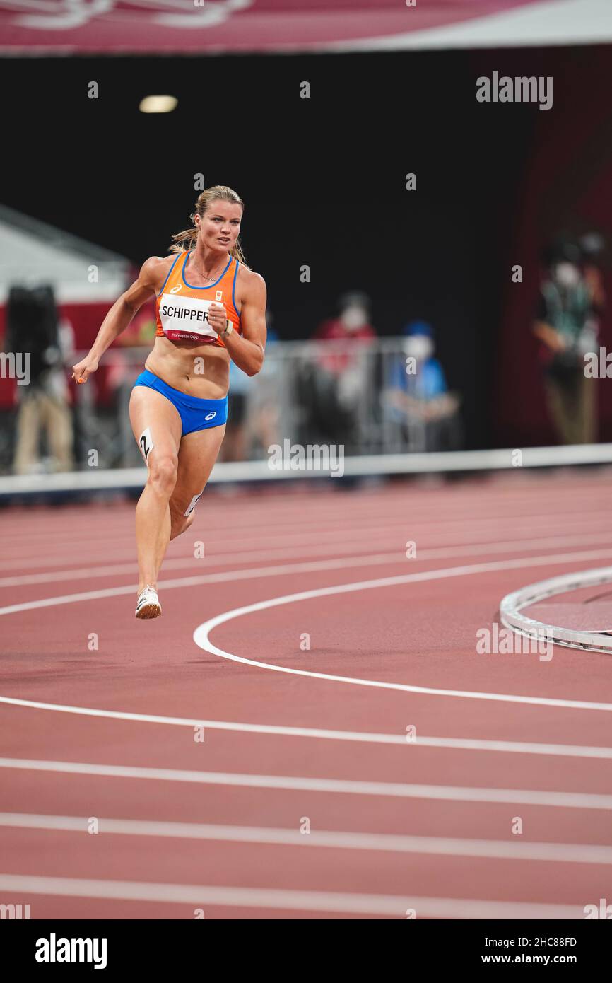 dafne-schippers-tokyo-2020-banque-d-image-et-photos-alamy