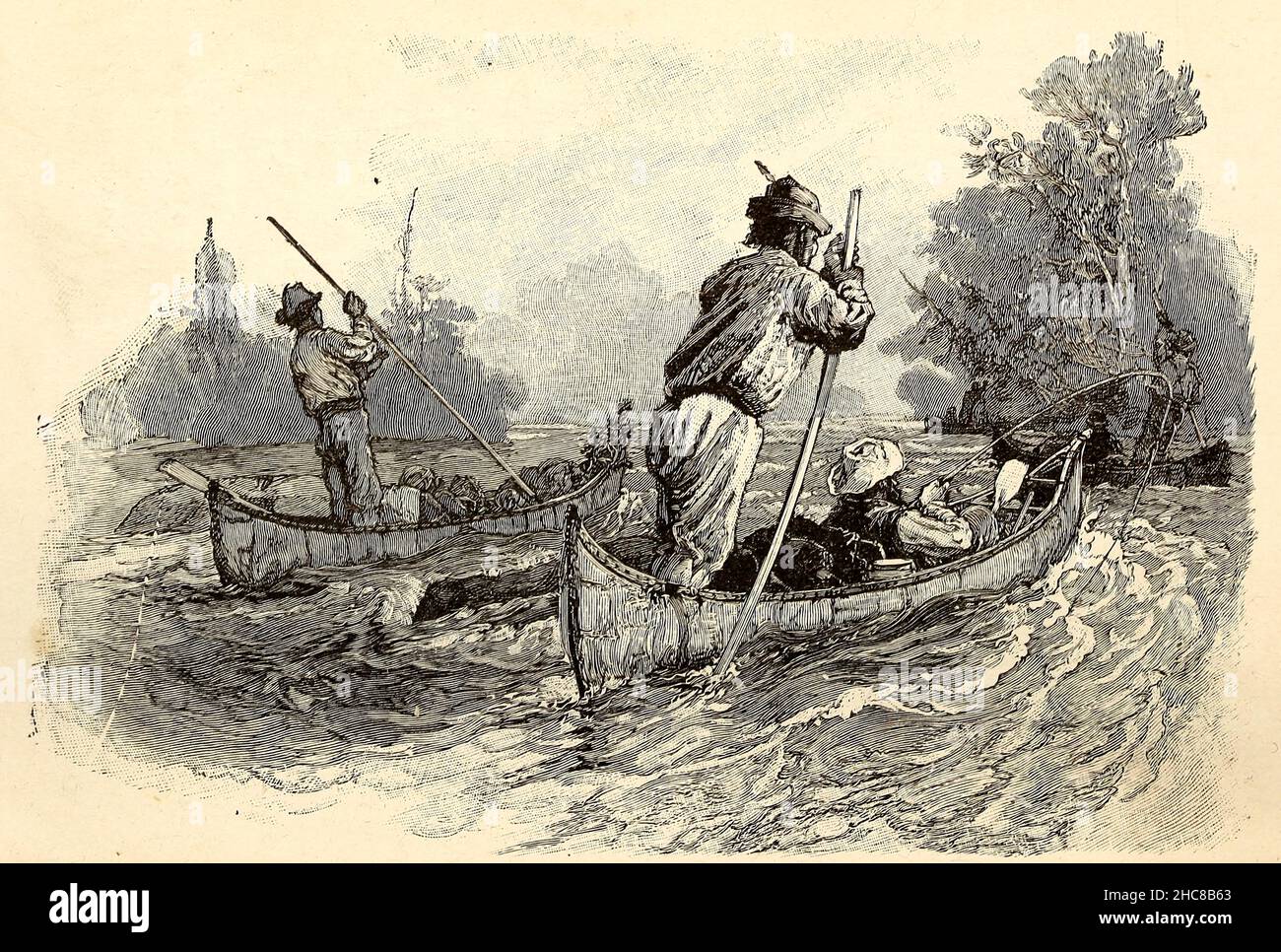 Le révérend Lachlin Taylor D.D. était un pêcheur enthousiaste du livre « les races indigènes de l'Amérique du Nord » édité par William Henry Withrow, 1895 Banque D'Images