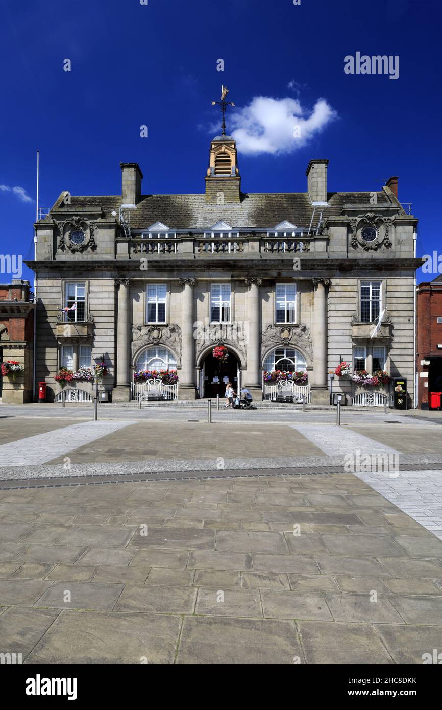 Le bureau du Registre du Cheshire East, Memorial Square, ville de Crewe, Cheshire, Angleterre,ROYAUME-UNI Banque D'Images