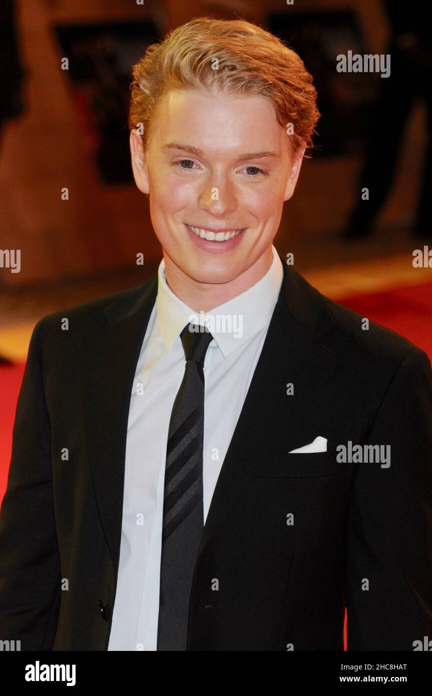 Freddie Fox, trois mousquetaires en 3D, première mondiale, vue Westfield, Londres. Banque D'Images