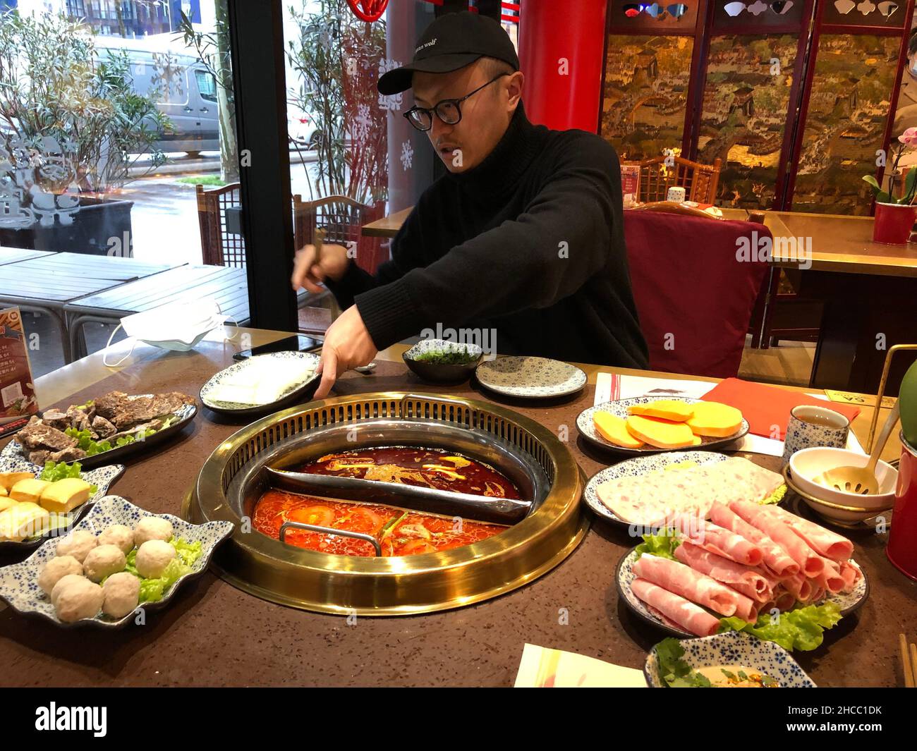 Restaurant brasserie chinoise Banque de photographies et d’images à