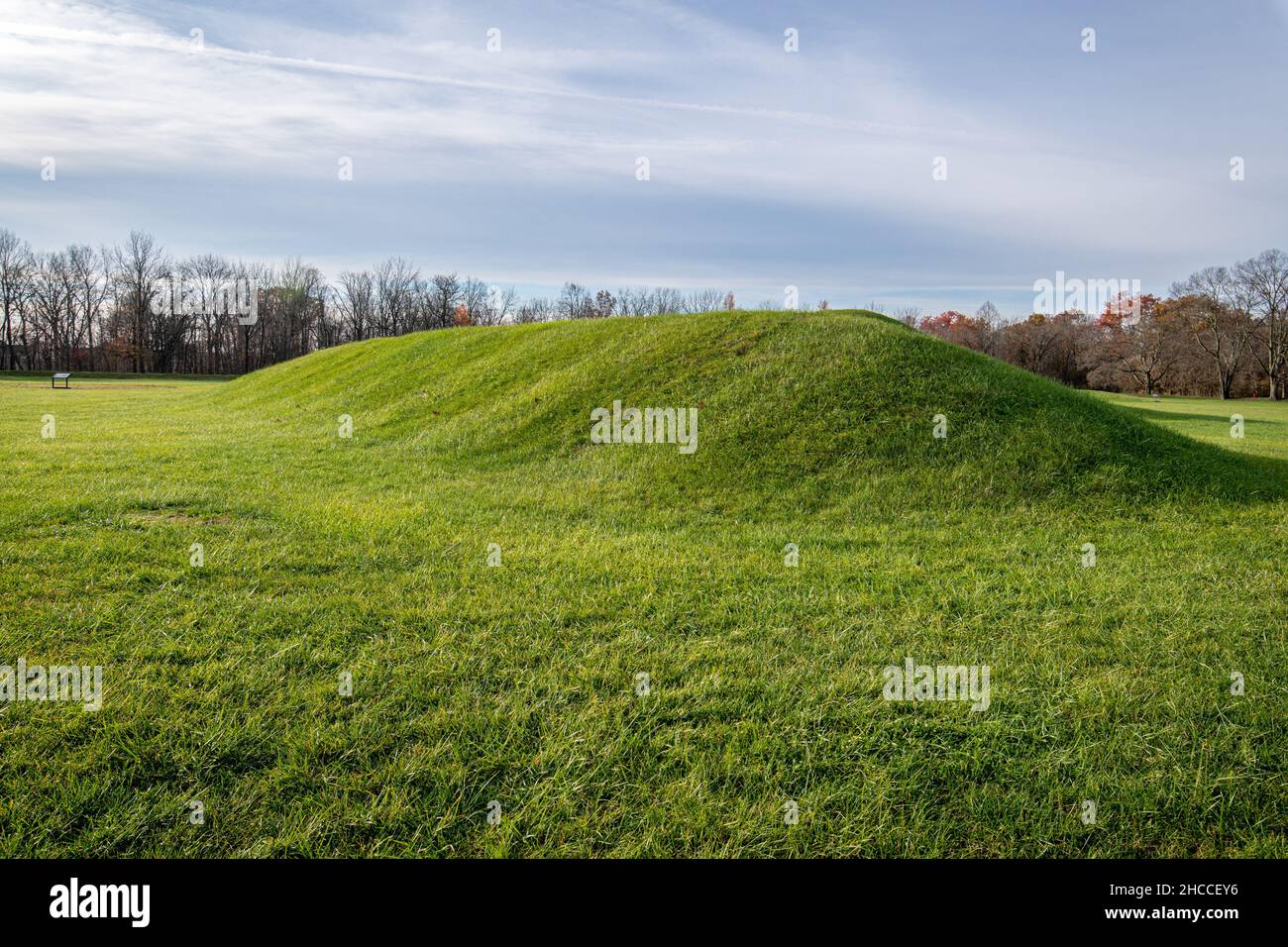 Hopewell Culture NHP , groupe de la ville de Mound Banque D'Images