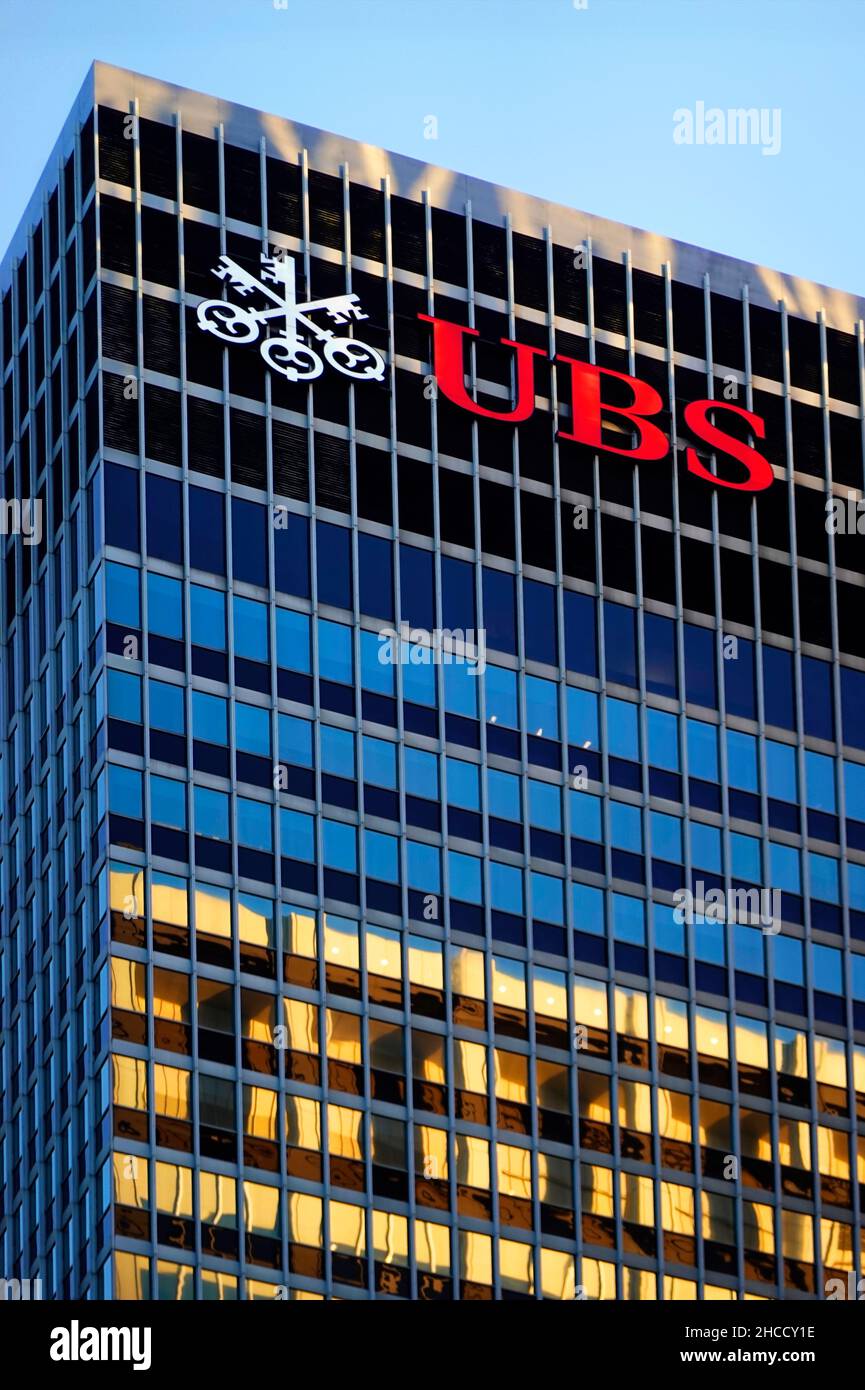 UBS Financial services bâtiment à Manhattan NYC Banque D'Images