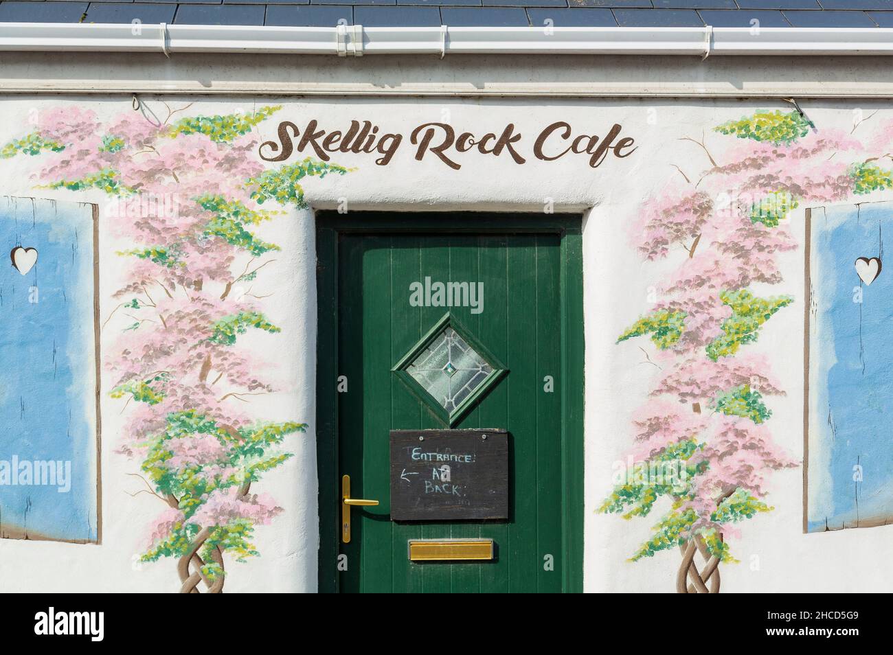 Skellig Rock Cafe, Portmagee, comté de Kerry, Irlande Banque D'Images