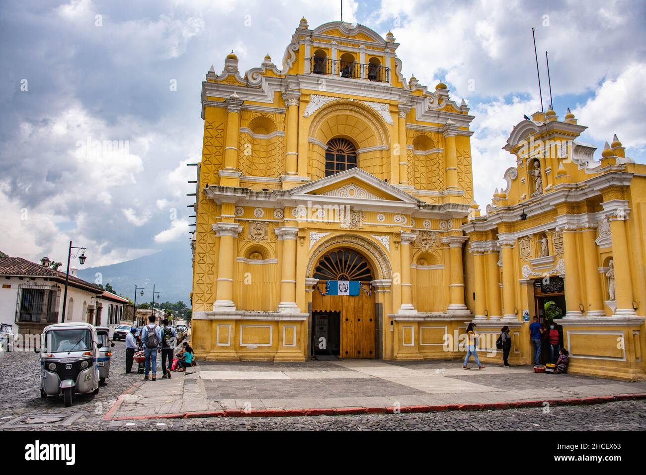 Couvent San Juan de Dios, Antigua, Guatemala Banque D'Images