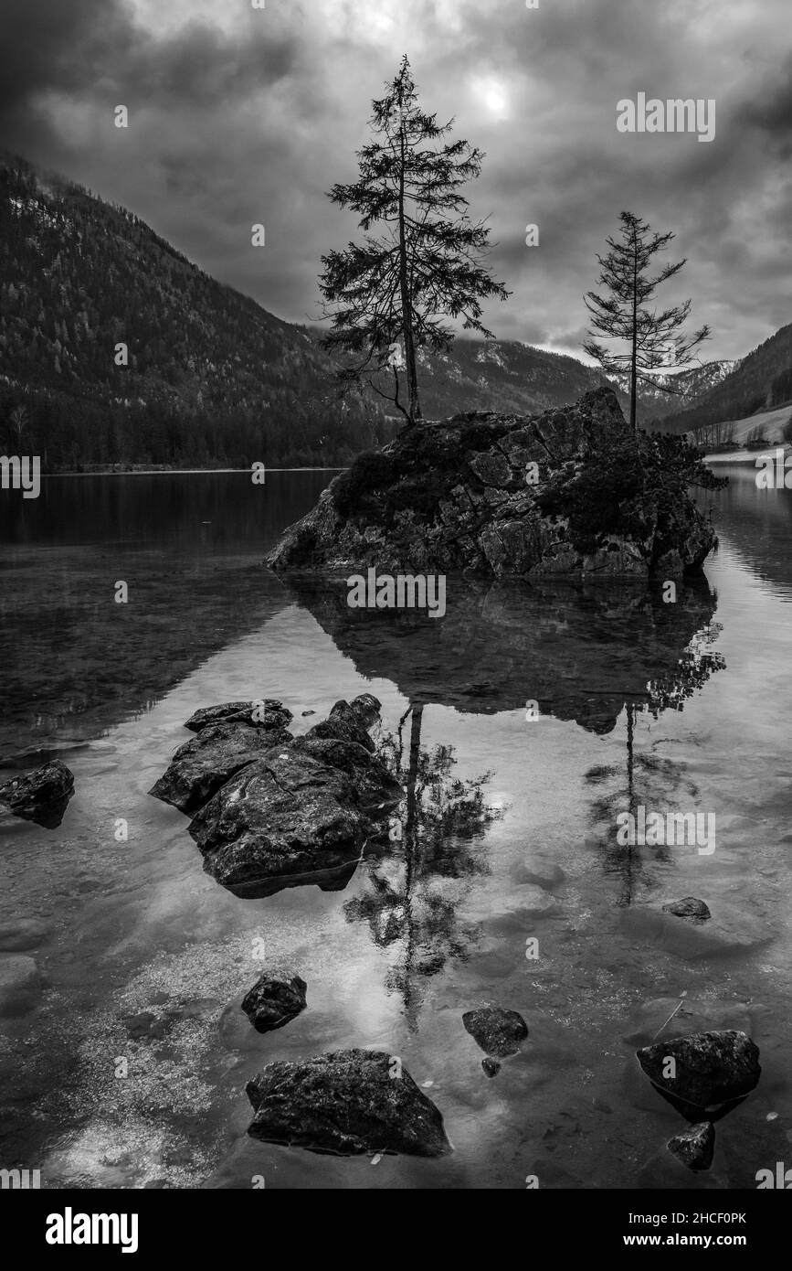 automne dans les alpes autrichiennes Banque D'Images