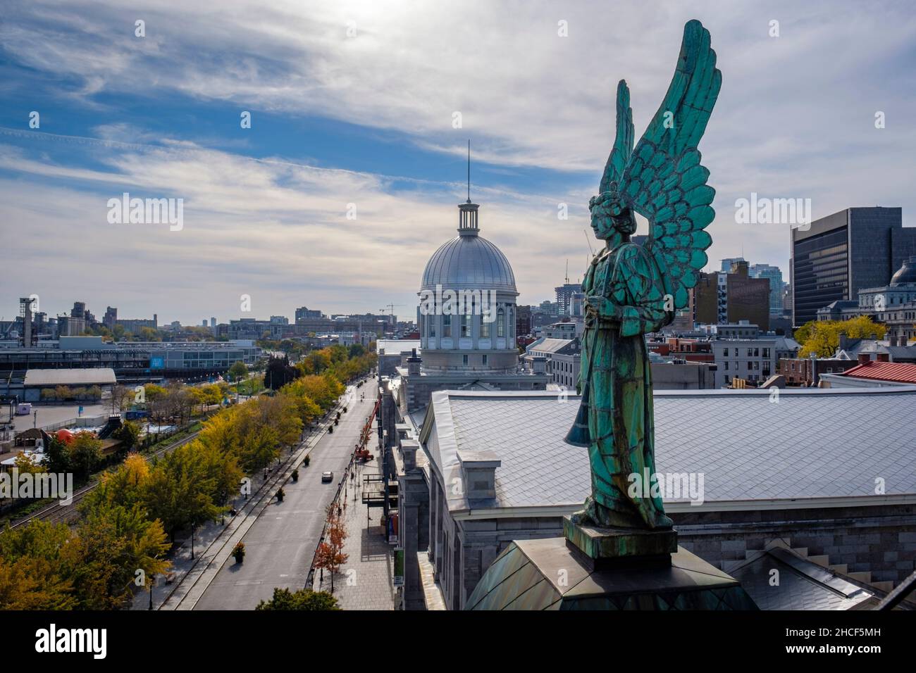 Guettez la chapelle notre-Dame-de-bon-secours, le marché Bonsecours, le marché Bonsecours, le Vieux-Montréal, le Vieux-Montréal, Québec, Canada Banque D'Images