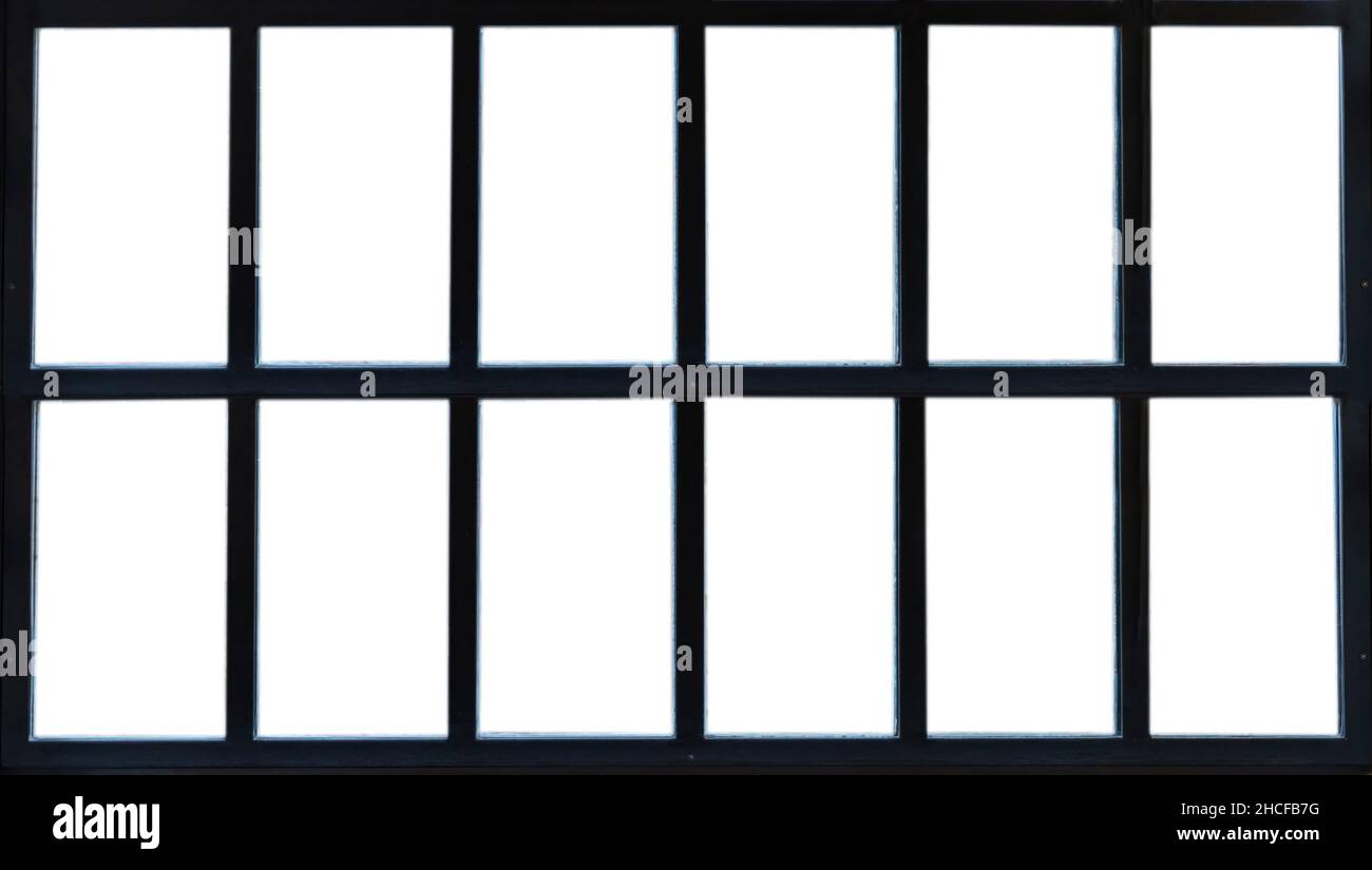 Arrière-plan de fenêtre de cadre métallique.Grille en aluminium de couleur noire et pièces en verre blanc.Façade d'accueil, modèle de fenêtre Banque D'Images Arrière-plan de fenêtre de cadre métallique.Grille en aluminium de couleur noire et pièces en verre blanc.Façade d'accueil, modèle de fenêtre Banque D'Images