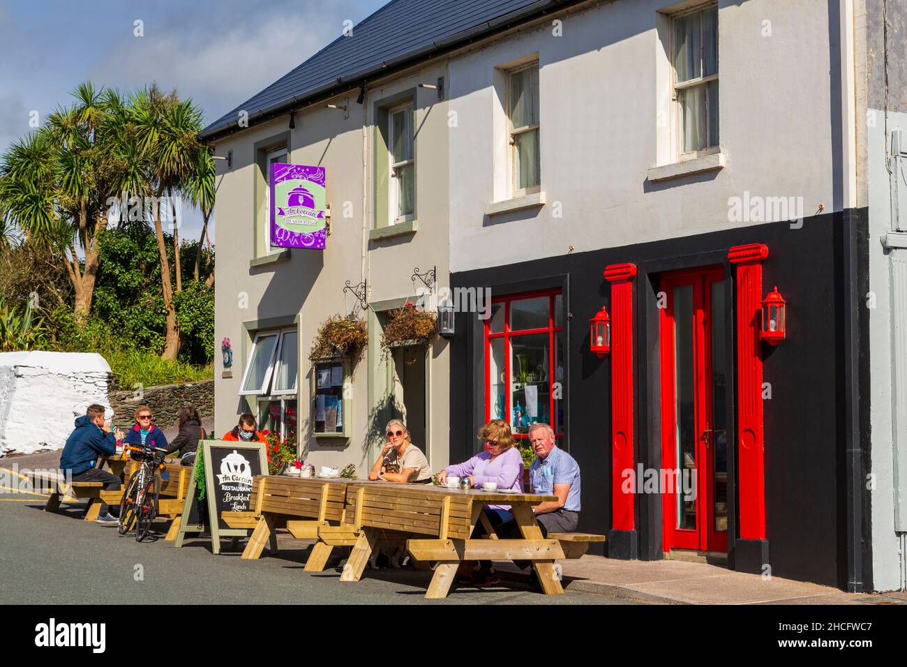 Pub à Waterville, comté de Kerry, Irlande Banque D'Images