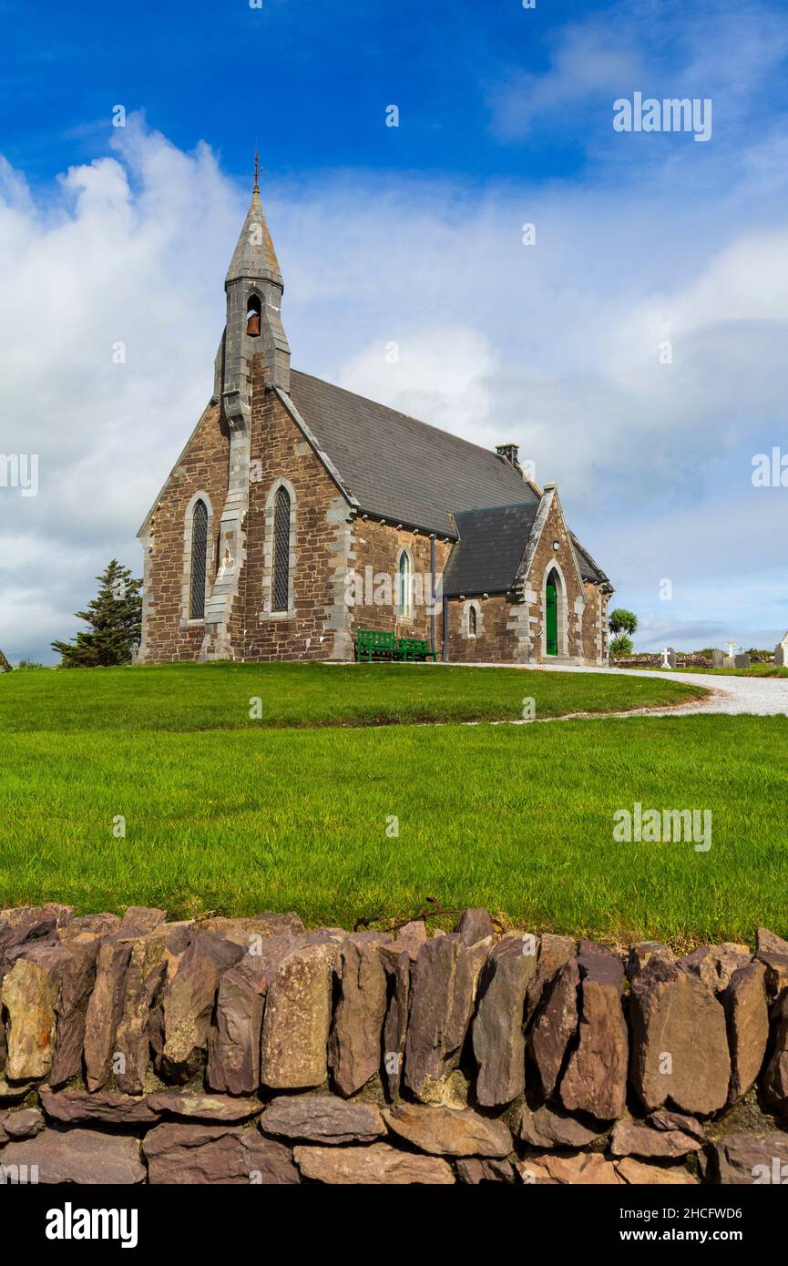 Église Saint-Michel & All Angels, Waterville, comté de Kerry, Irlande Banque D'Images
