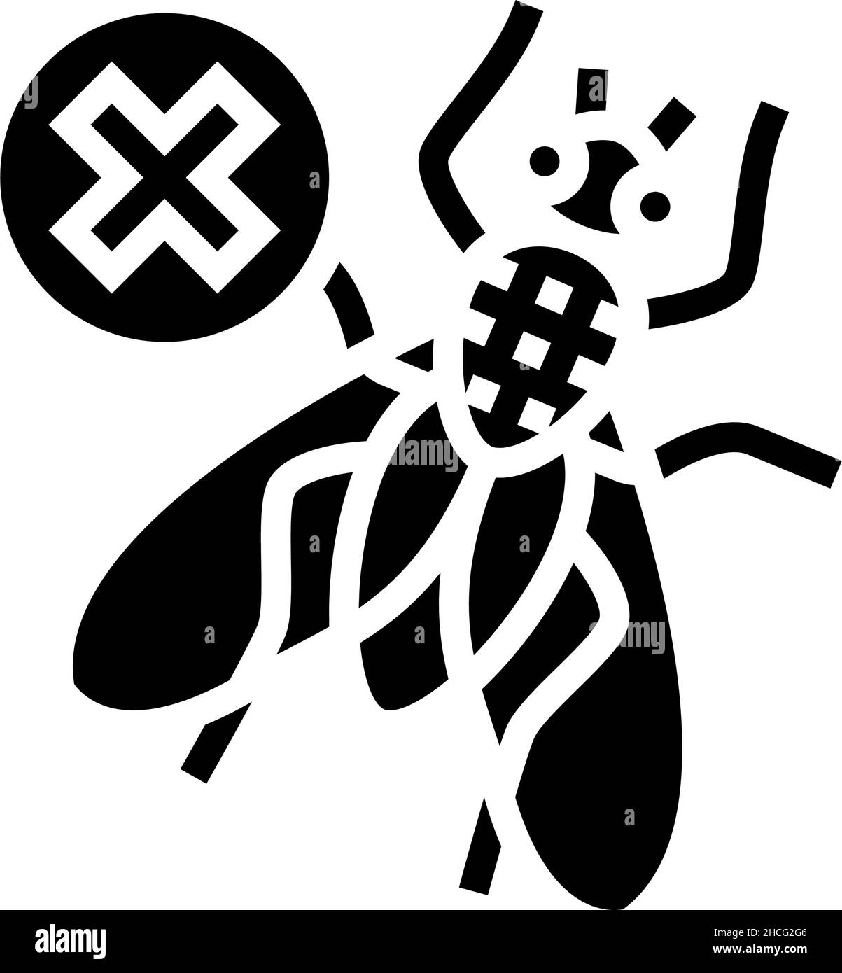 illustration du vecteur de l'icône du glyphe de contrôle de vol Illustration de Vecteur