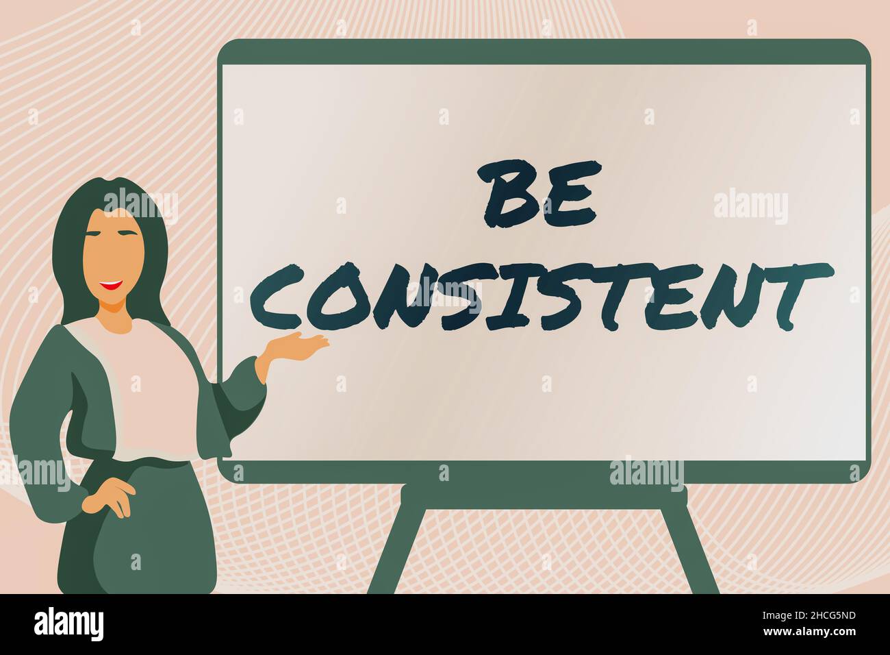 La présentation des sous-titres doit être cohérente.Approche d'entreprise uniforme persistent ferme inaltérable même inaltérable Rapport dactylographiant Nouveau chapitre de livre Banque D'Images