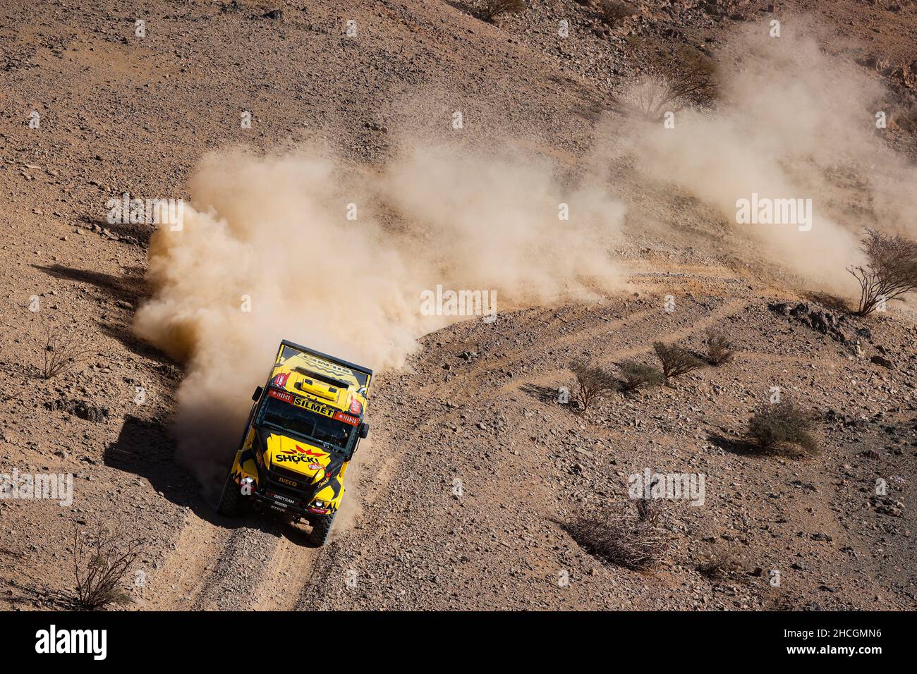 Djeddah, Arabie Saoudite.29th décembre 2021.503 Macik Martin (cze), Tomasek Frantisek (cze), Svanda Dacid (cze), Big Shock Racing, Iveco Powerstart,T5 FIA Camion, action lors des tests privés du Dakar Rally 2022, du 29 au 30 décembre 2022 à Jeddah, Arabie Saoudite - photo Florent Gooden / DPPI crédit: DPPI Media/Alay Live News Banque D'Images