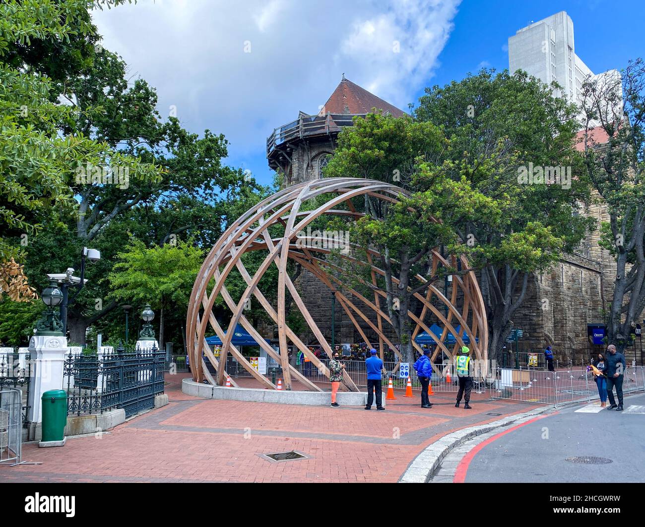 Mémorial de l'archevêque Desmond Tutu Banque D'Images