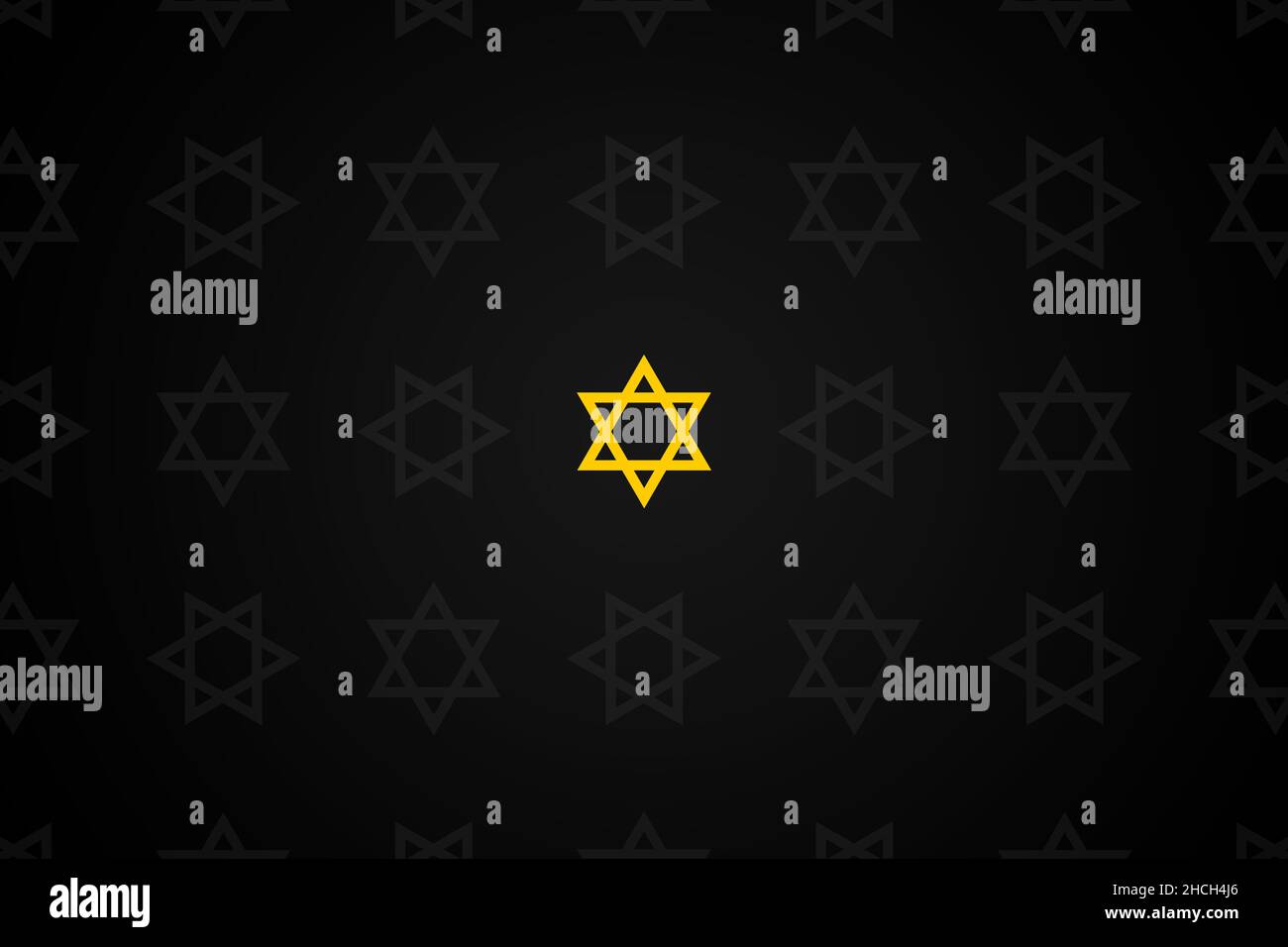 Illustration du concept de l'Holocauste.Journée internationale de la mémoire de l'Holocauste contexte avec des étoiles juives .N'oubliez jamais, janvier 27. Banque D'Images
