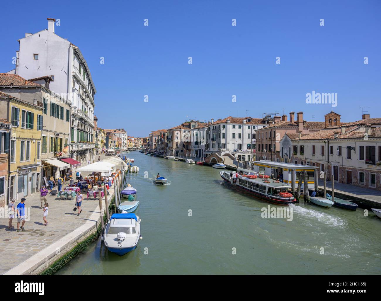 Canal Cannaregio, Venise, province de Venise, Italie Banque D'Images