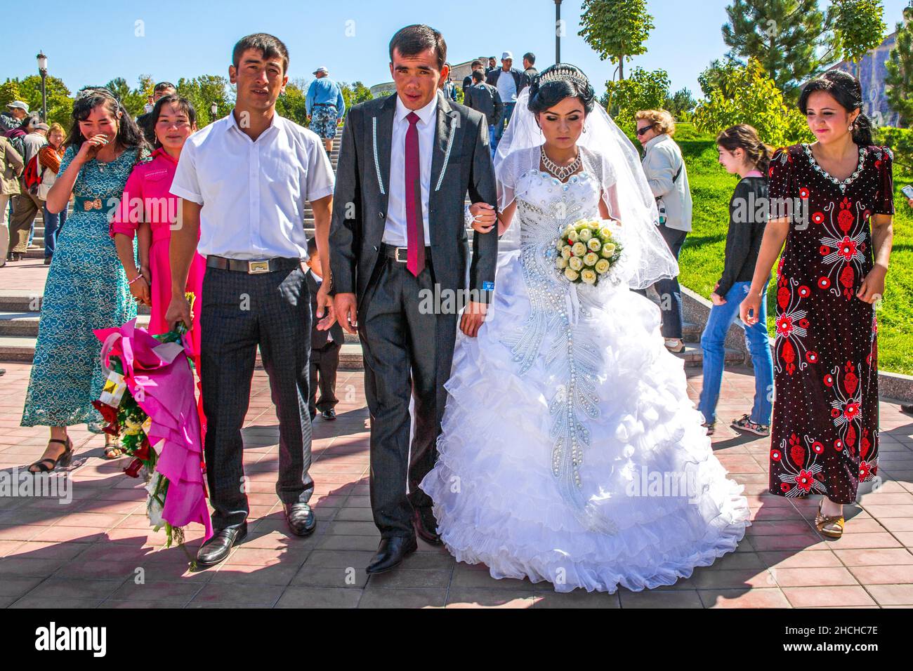 Mariage, Ouzbékistan, Ouzbékistan Banque D'Images