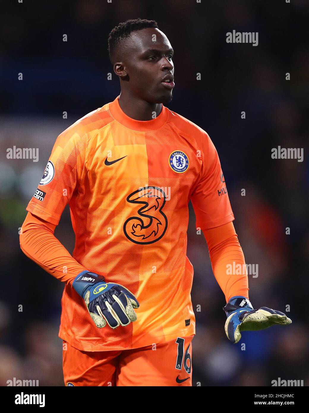 Londres, Royaume-Uni.29th décembre 2021.Edouard Mendy, de Chelsea, regarde pendant le match de la Premier League à Stamford Bridge, Londres.Crédit photo à lire: Jacques Feeney/Sportimage crédit: Sportimage/Alay Live News Banque D'Images
