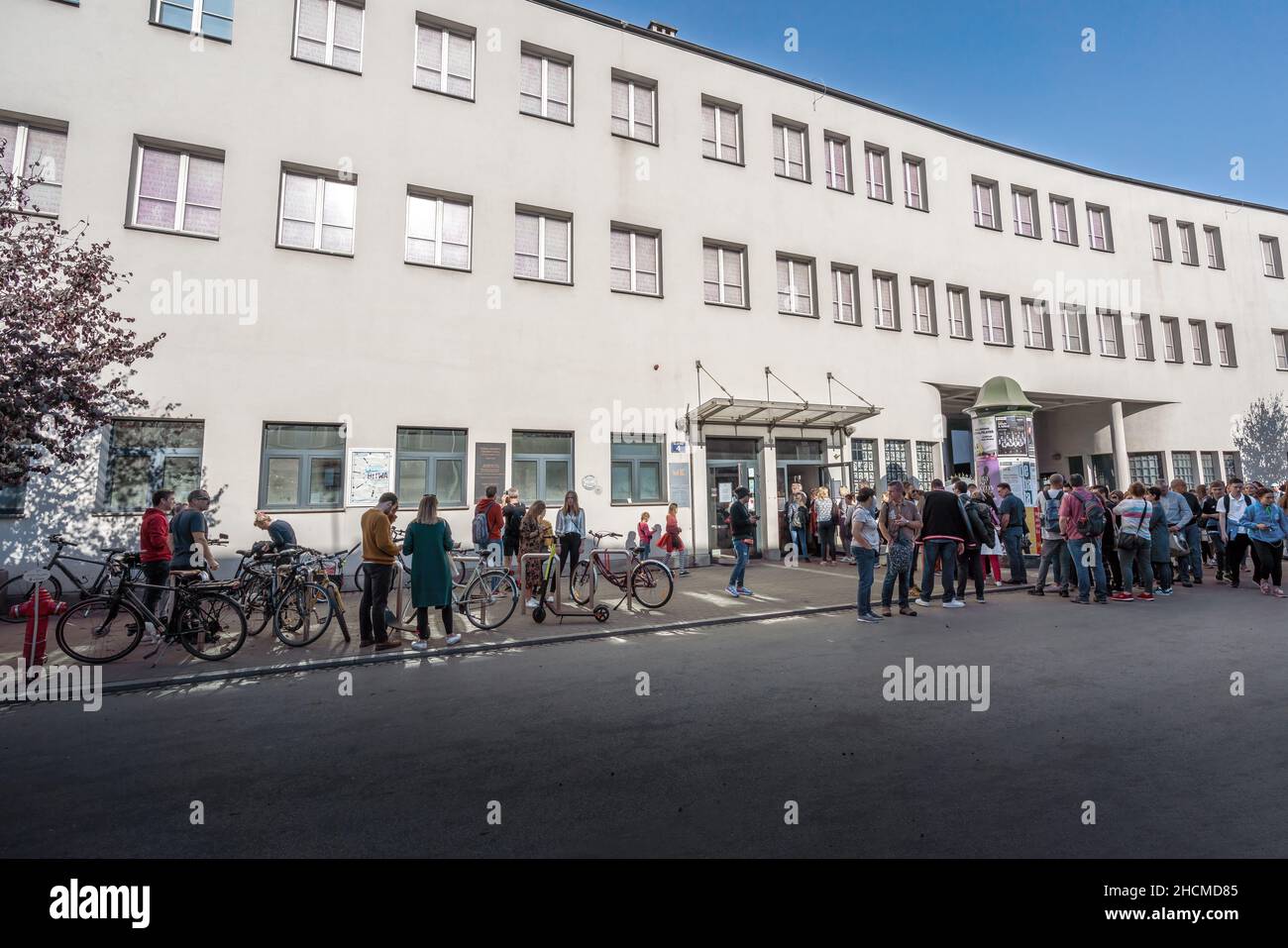 Oskar Schindlers Enamel Factory - Cracovie, Pologne Banque D'Images