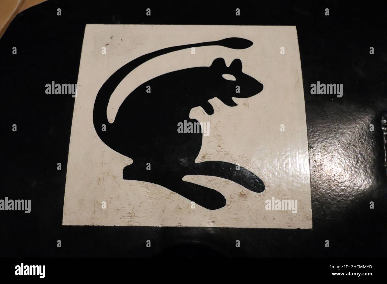 Symbole de la Rat du désert Banque D'Images