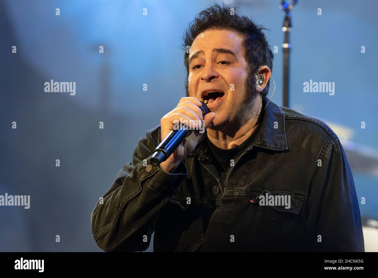 1 octobre 2021, Washington, D.C, Etats-Unis: ADAM DURITZ de Counting Crows se produit au Théâtre du port national MGM à Oxon Hill, MD.(Image de crédit : © Kyle Gustafson/ZUMA Press Wire) Banque D'Images