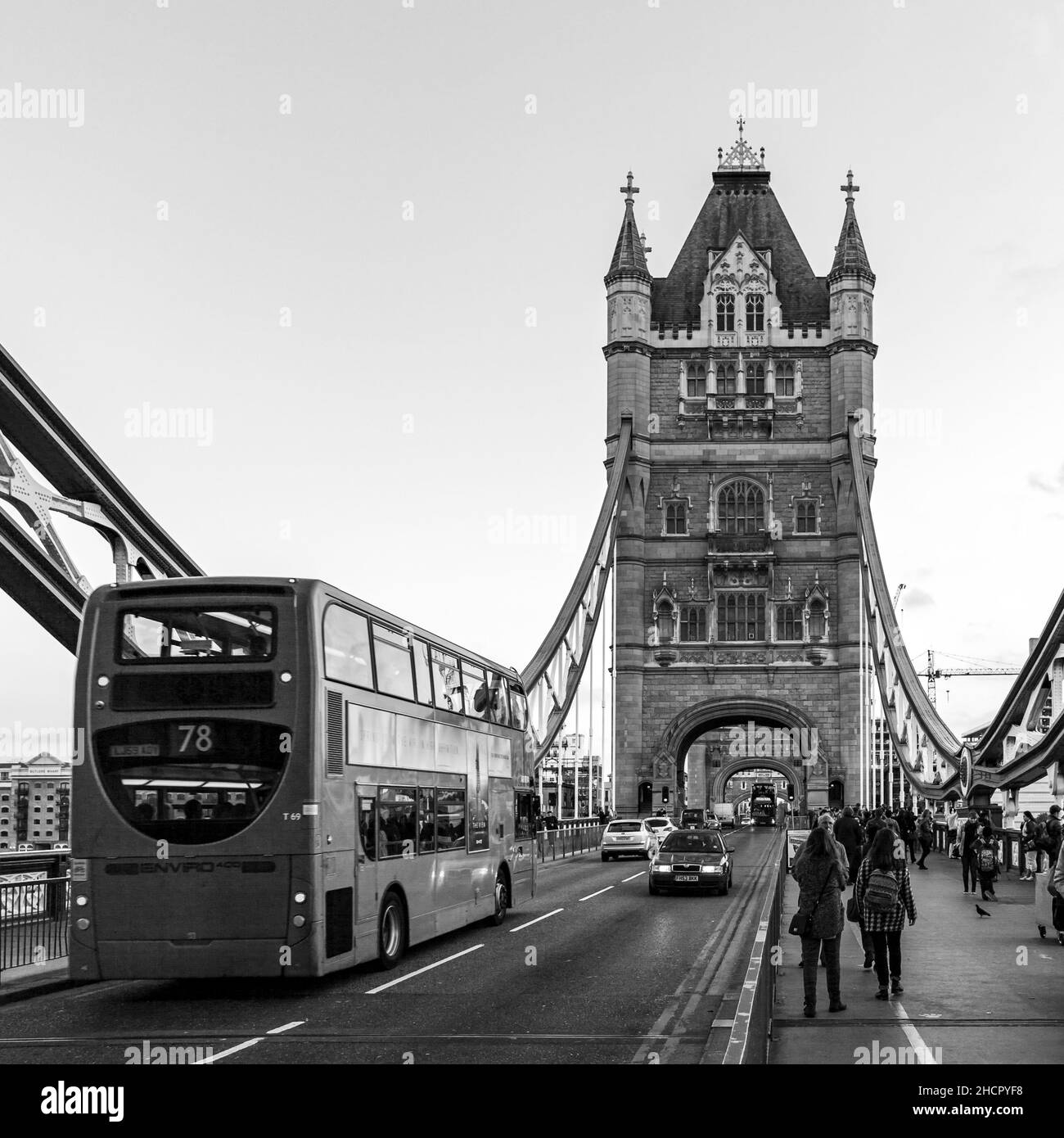 Le Tower Bridge de Londres en Angleterre Banque D'Images