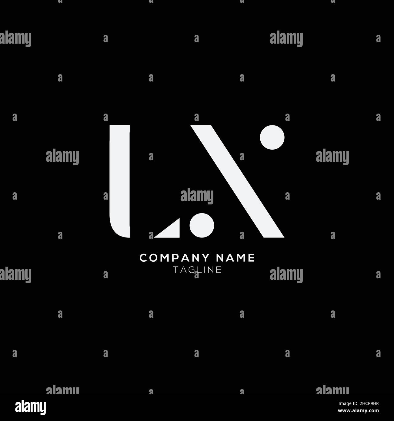 Creative moderne LX lettre Business logo Design Alphabet icône symbole vectoriel.Modèle de logo LX élégant et créatif. Illustration de Vecteur