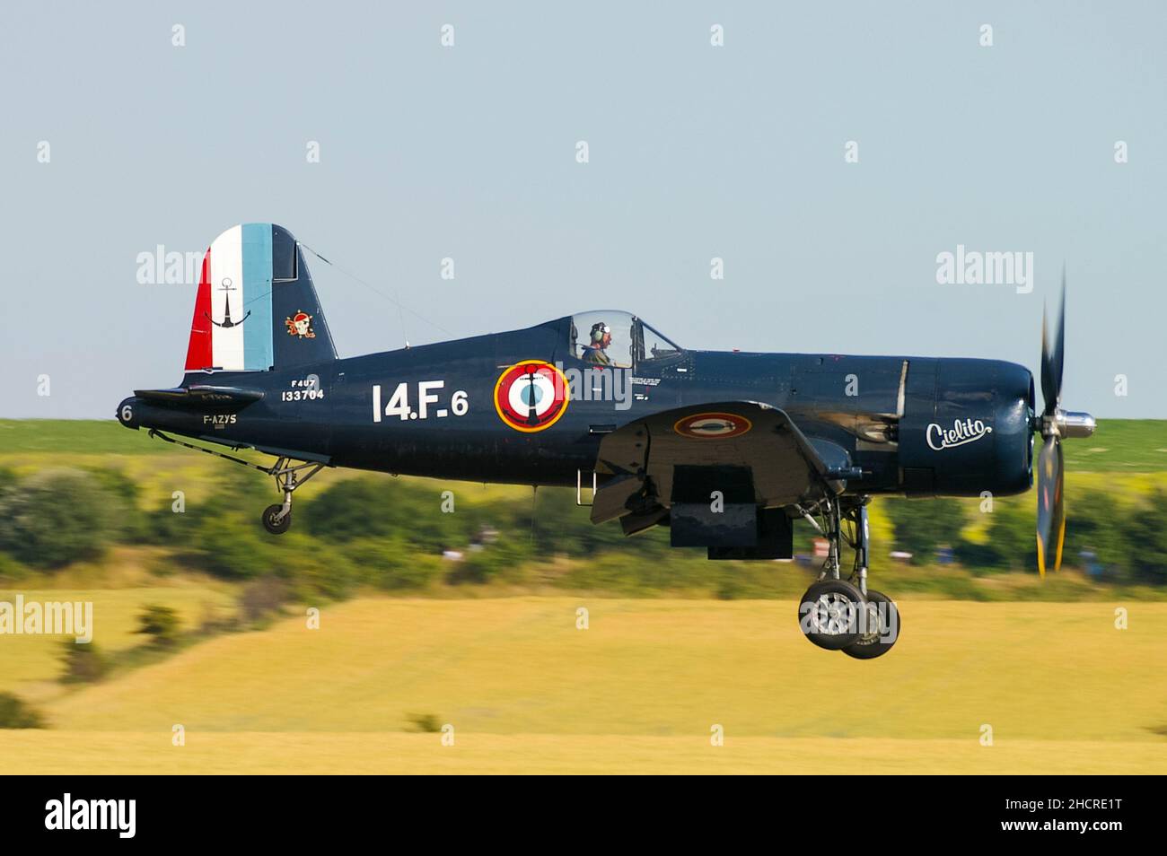 Le Vought F4U Corsair Est Un Avion De Chasse Américain Qui A Servi Principalement A La Seconde Guerre Mondiale Et La Guerre De Coree Image215393507