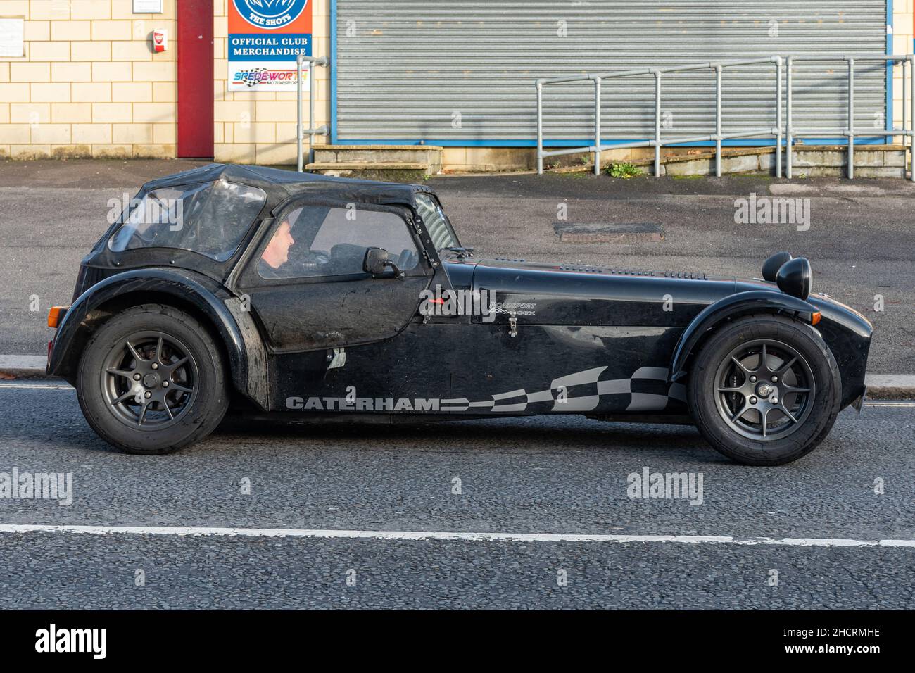 Caterham Roadsport CDX, voiture de course sur la route, Royaume-Uni Banque D'Images