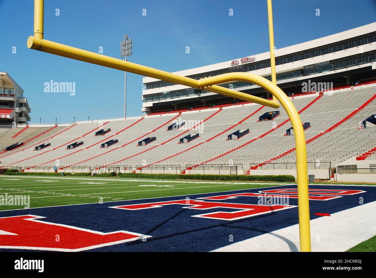 Stade de football Ol' Miss Vaught Hemingway Banque D'Images