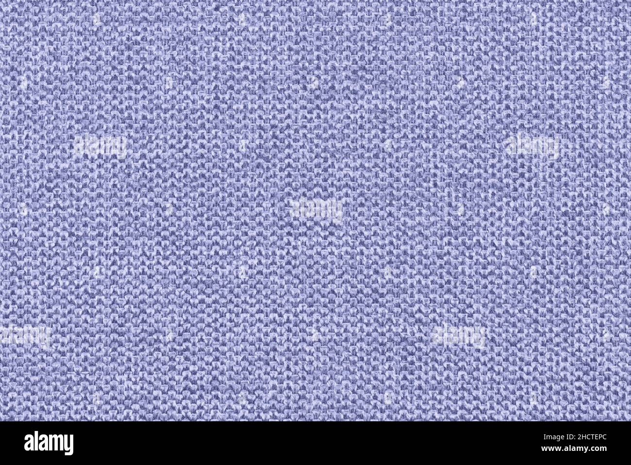 Très Peri bleu pourpre coton tissé canapé coussin tissu texture fond.Photographie haute résolution Banque D'Images