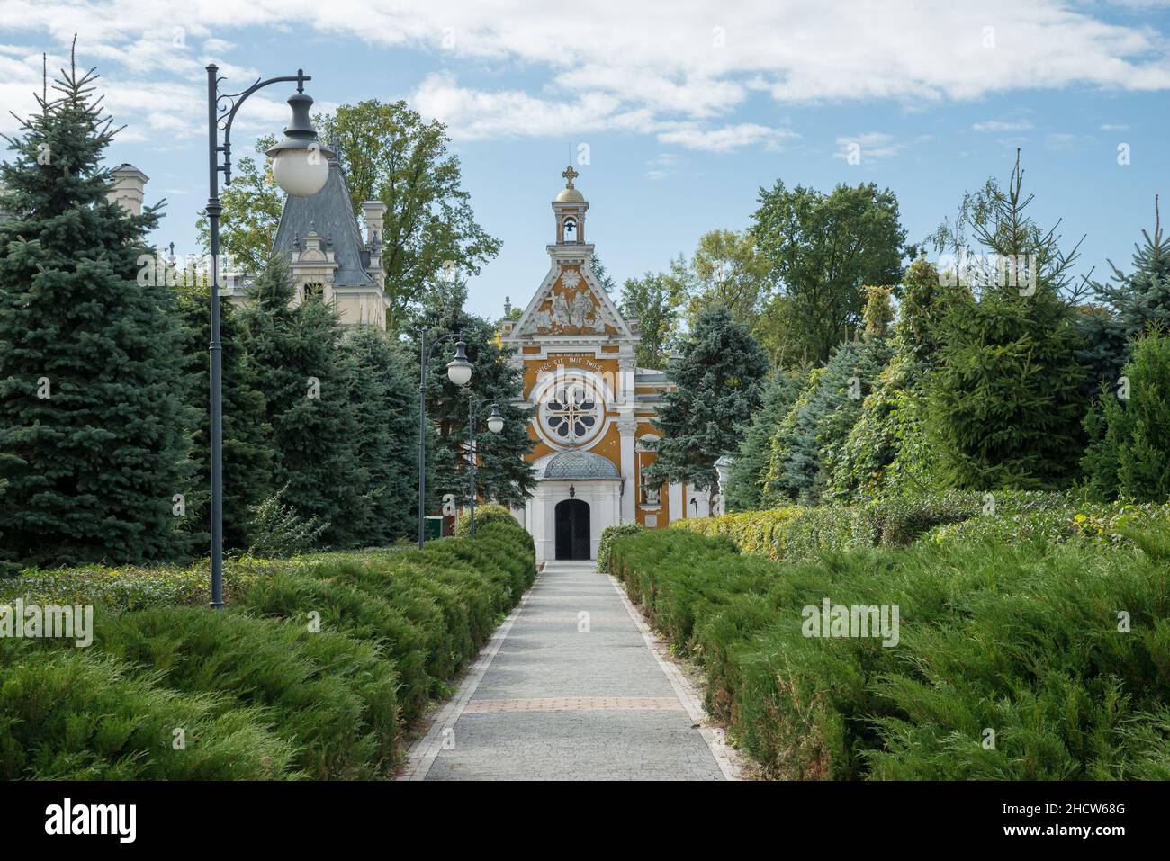Église de St Felix de Valois, Sobański chapelle Guzów, Żyrardów Voïvodie de Mazovie, comté, Pologne Banque D'Images