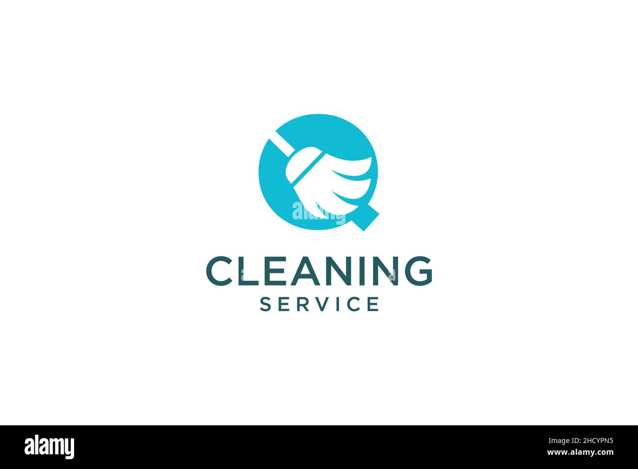 Lettre Q pour le nettoyage entretien propre entretien pour les détails de voiture, logo maisons icône vecteur. Illustration de Vecteur