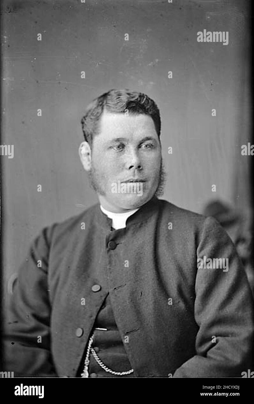 Revd Canon Evan Thomas Davies, Église Saint David, Liverpool (Dyfrig, 1847-1927) Banque D'Images