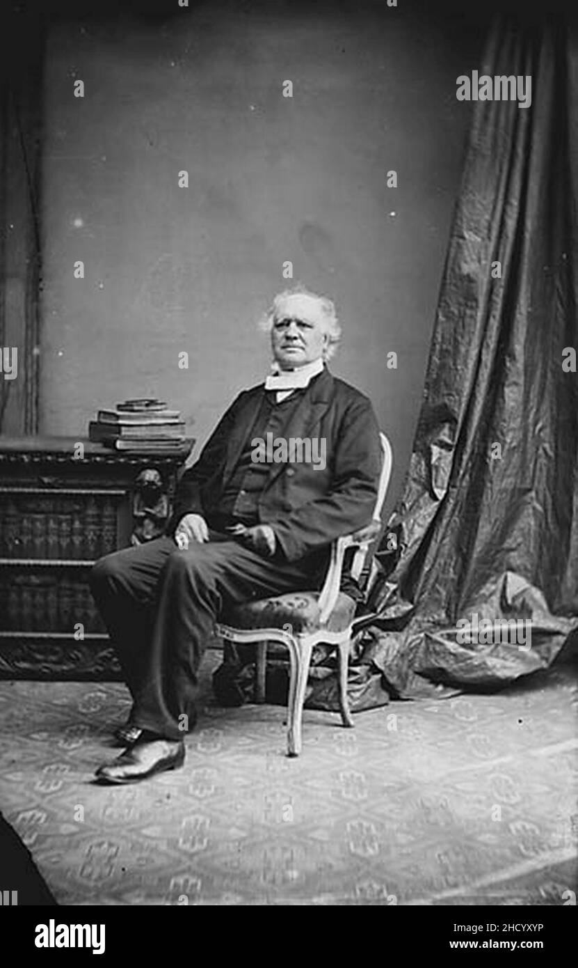 Revd Henry Rees (1798-1869) Banque D'Images