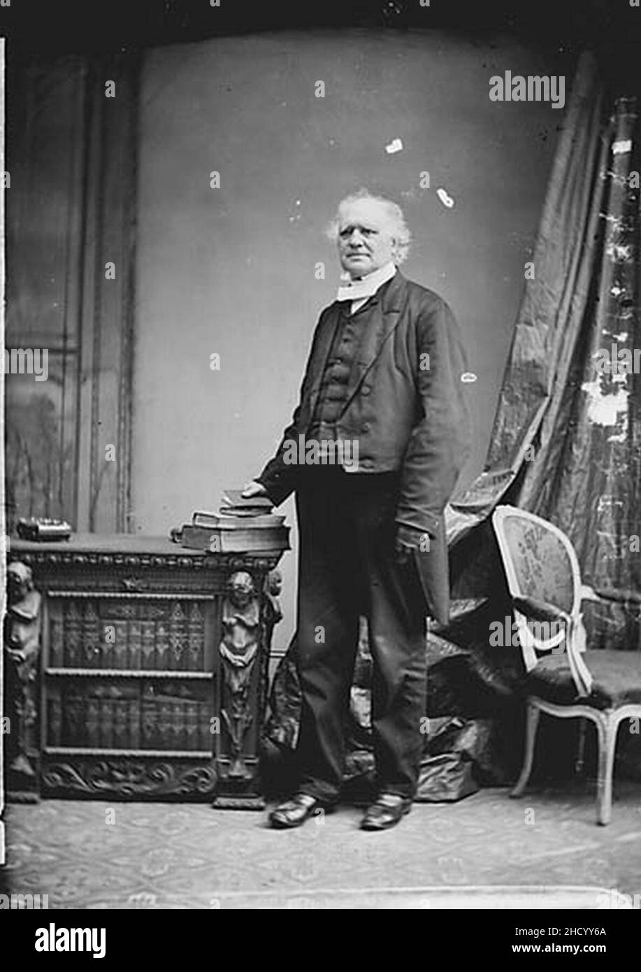 Revd Henry Rees (1798-1869) Banque D'Images