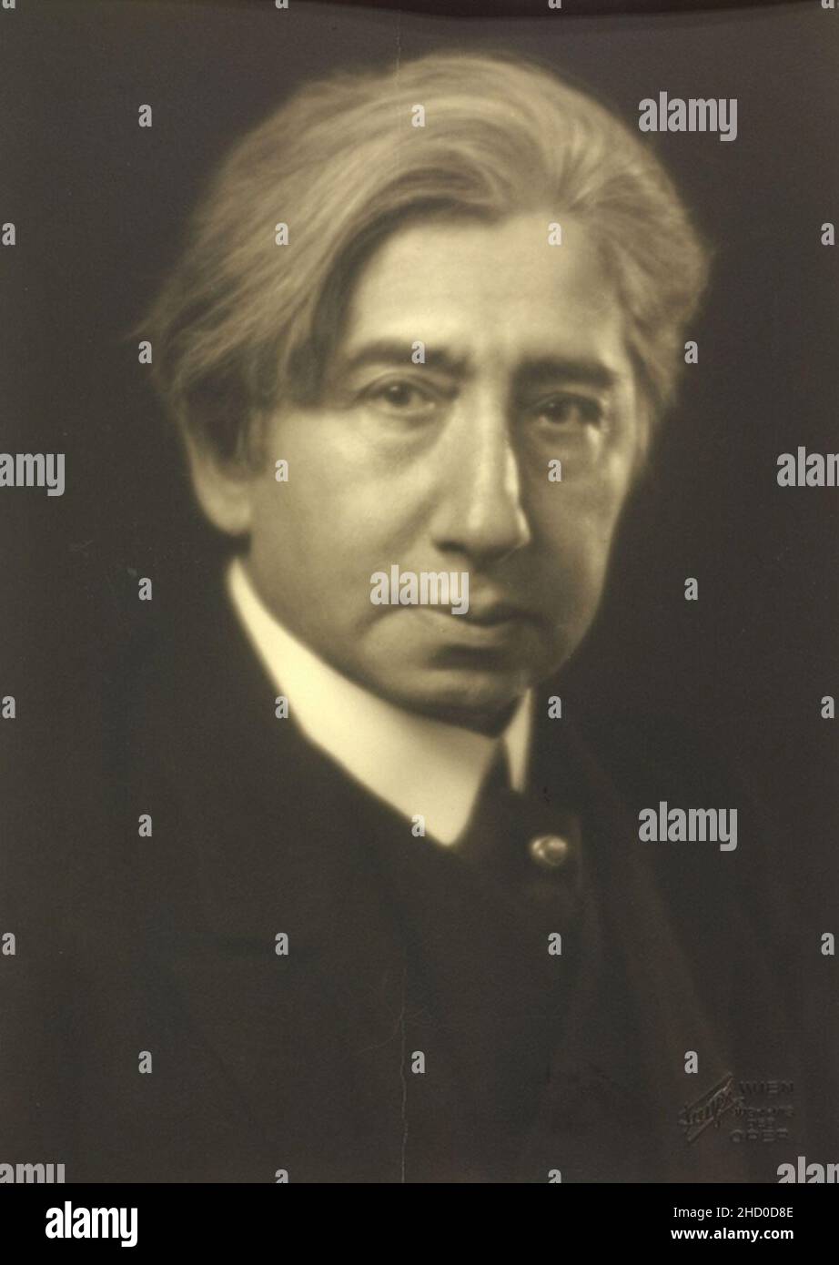 Richard Specht (1870–1932) 1927 Banque D'Images