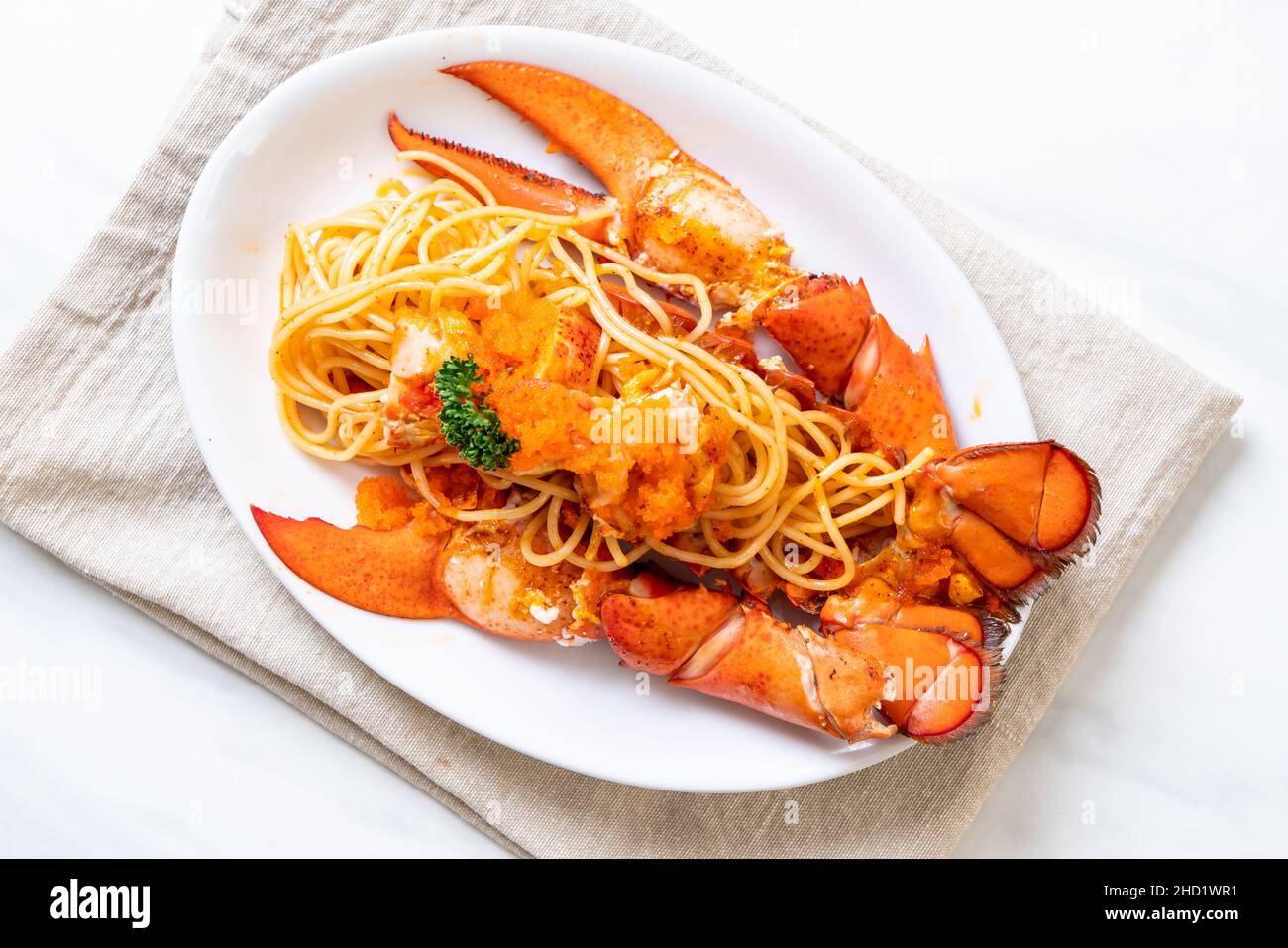 Spaghetti de homard Banque de photographies et d'images à haute résolution  - Alamy