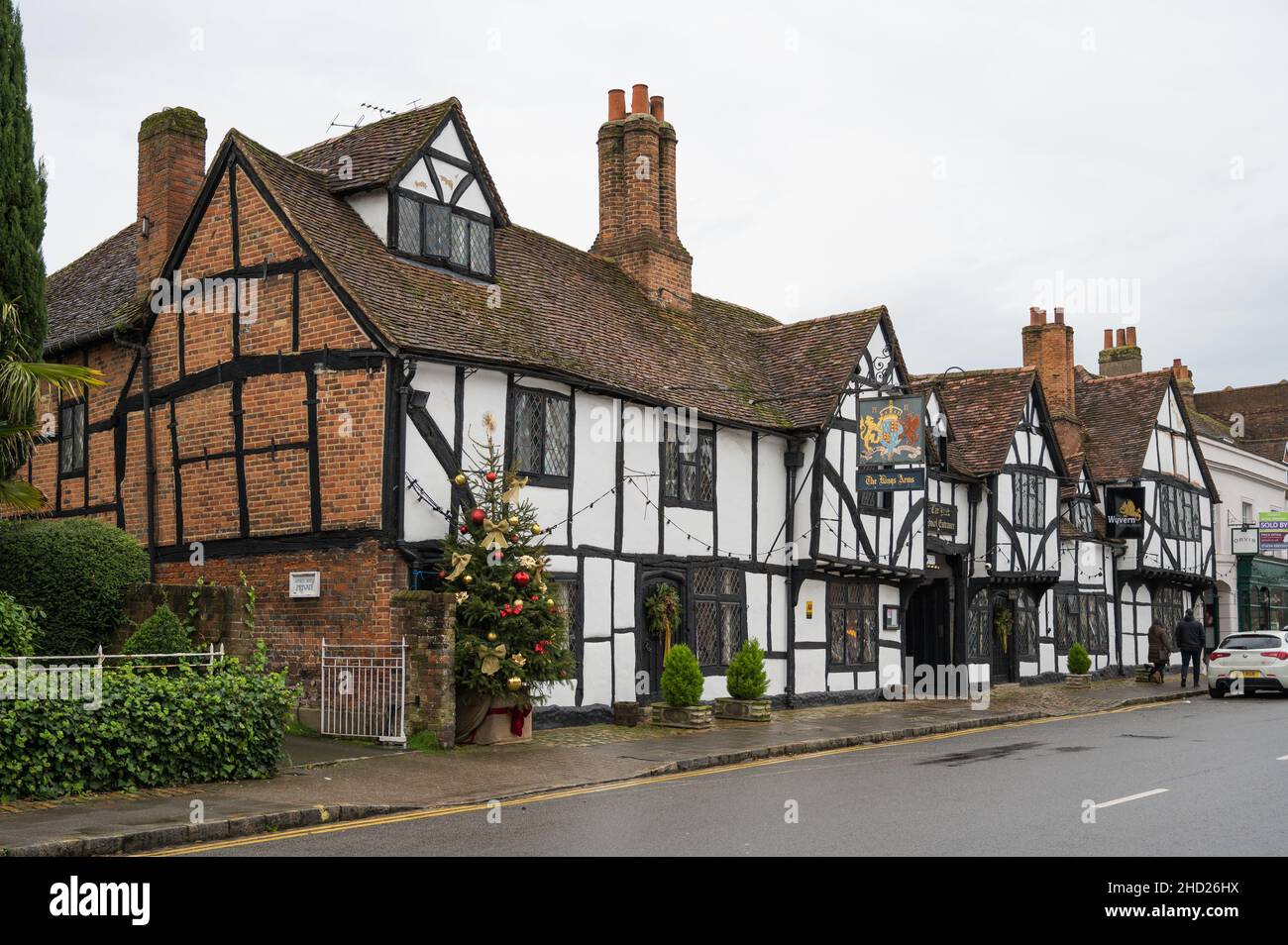 The Kings Arms pub and Hotel, Amersham Old Town, Buckinghamshire, Angleterre, Royaume-Uni Banque D'Images