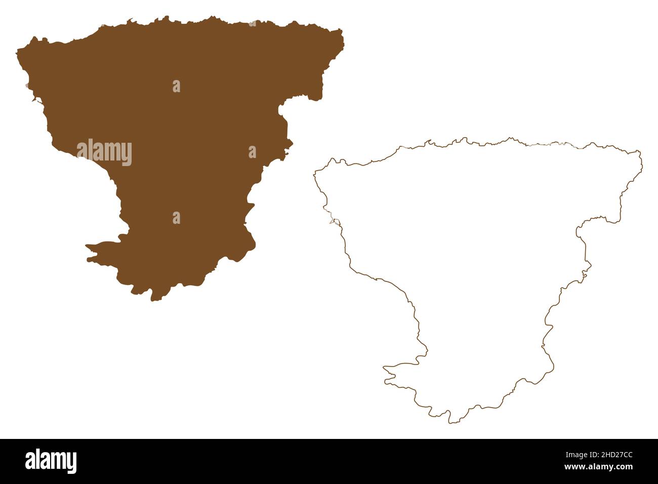 Île d'Aegina (Iles Saroniques, République hellénique, Grèce) carte illustration vectorielle, scribble esquisse carte d'Aegina Illustration de Vecteur