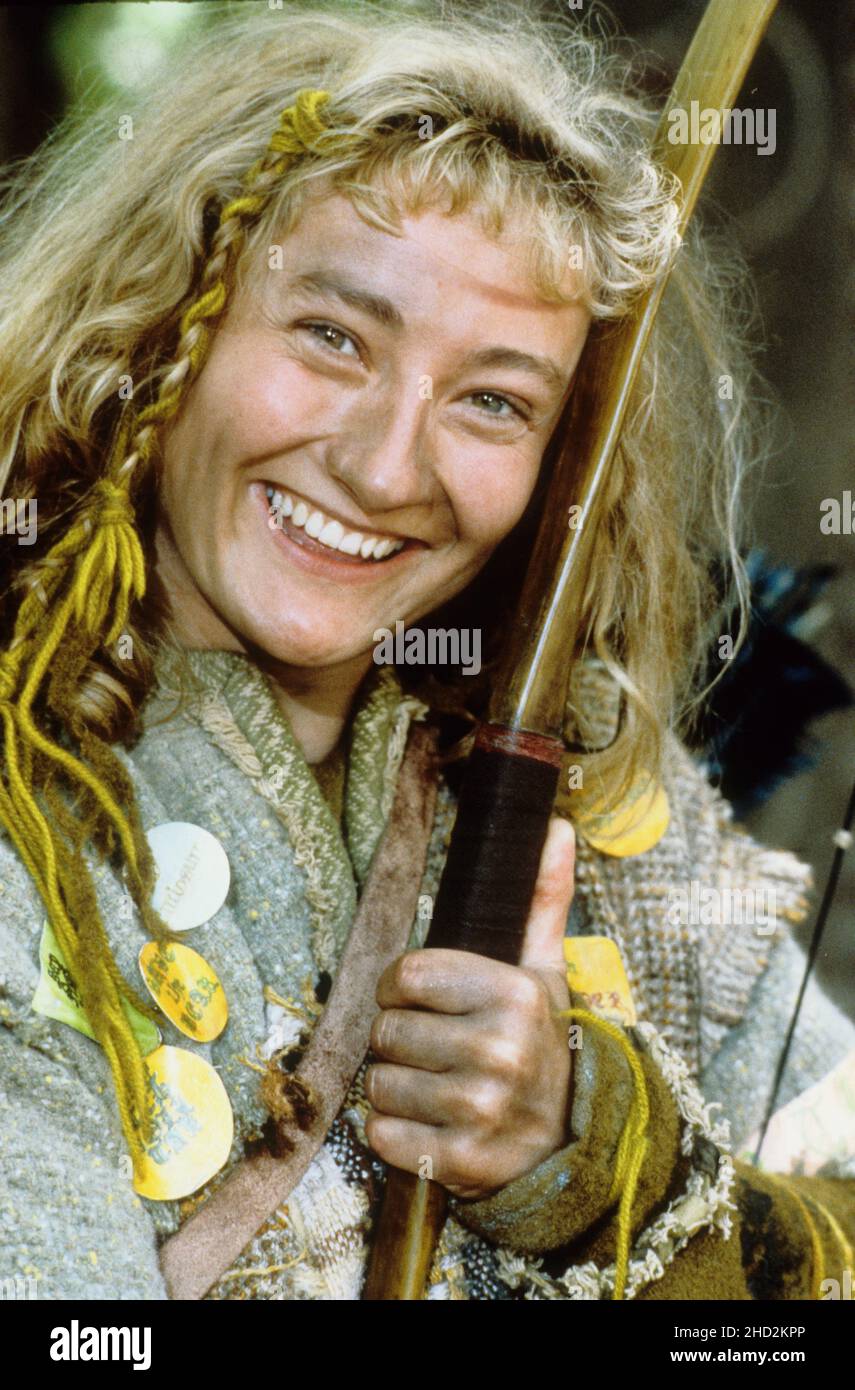 L'actrice anglaise Kate Lonergan comme Maid Marian Banque D'Images