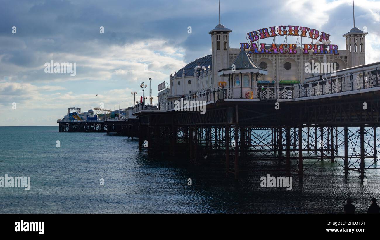 Brighton Palace Pier Banque D'Images