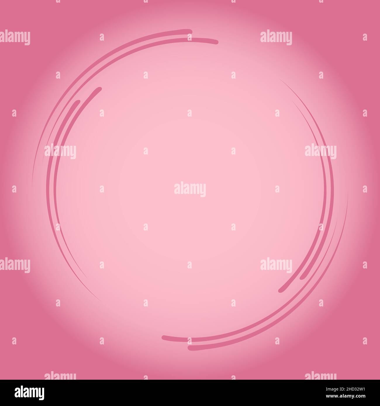 Lignes de vitesse roses en forme de cercle.Art géométrique élément de design tendance pour cadre, logo, tatouage, signe, symbole,pages web, tirages, affiches, modèle Illustration de Vecteur