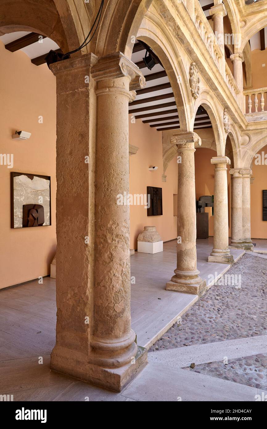 Palacio Condes de Ciro Casa Grande.Almansa.Albacete.Castilla-la Manche.Espagne. Banque D'Images